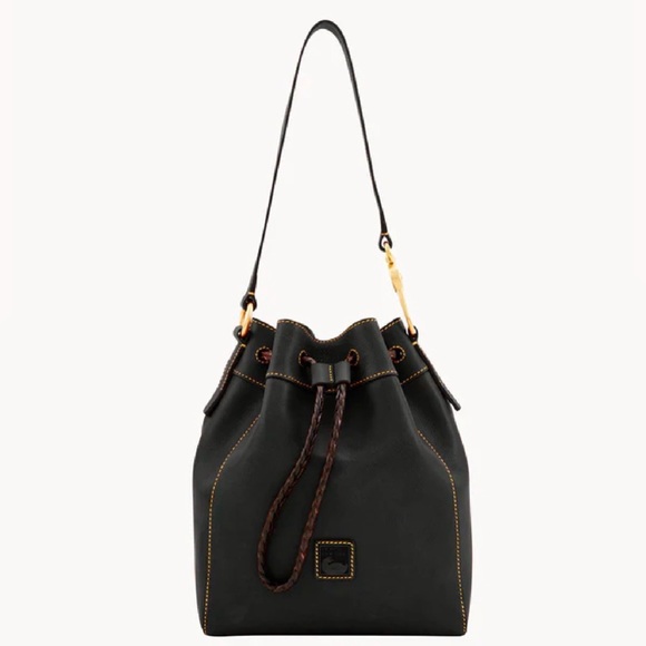 Dooney & Bourke Handbags - Dooney and Bourke black Florentine Hattie bag